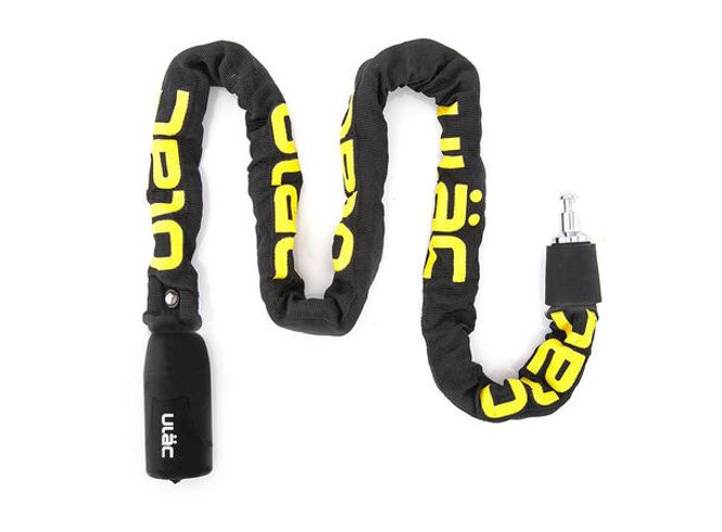 Hovedbilde Uläc Eurostile Kjettinglås Sort/Gul