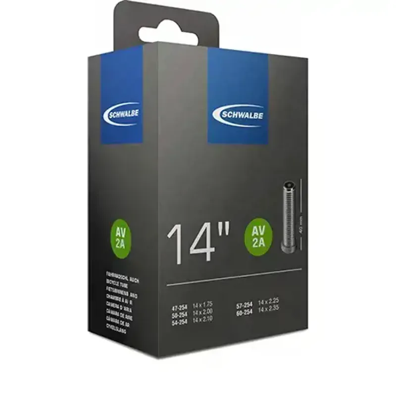 Schwalbe Slange 14 x 1.75-2.35 (47/60-254) Bilventil